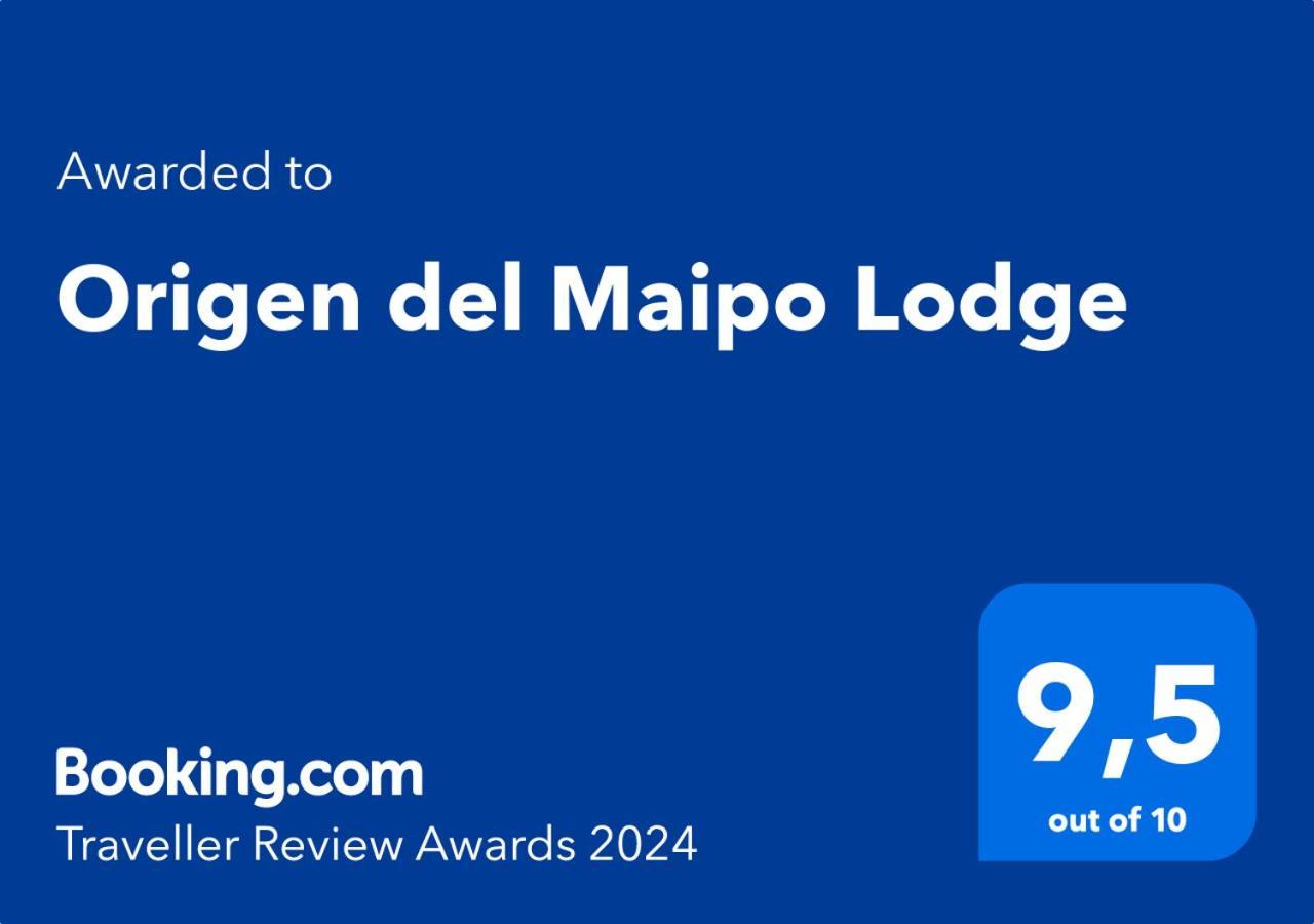 Origen Del Maipo Lodge ซานโคเซ เด ไมย์โป ภายนอก รูปภาพ